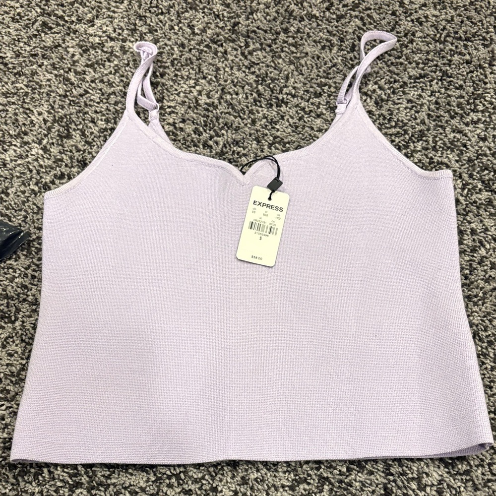 Express Light Purple Camisole Top